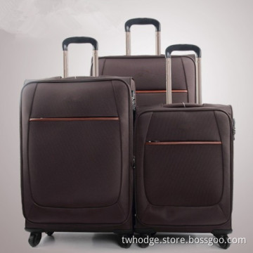 Nylon Travel Bag, Trolley Softside Luggage (BHS384)